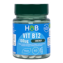Holland & Barrett Vitamin B12 100ug 60 Tablets